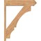 Ekena Millwork Balboa Arts & Crafts Smooth Outlooker, Western Red Cedar, 7 1/2"W x 34"D x 42"H OUT08X34X42BOA03SWR - alternate 3